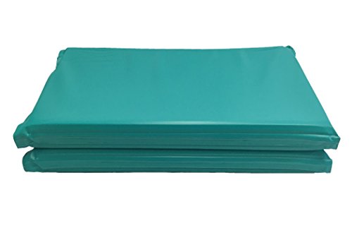 KinderMat DayDreamer Rest Mat, 1 Inch Thick, Blue/Teal, 10-mil Vinyl