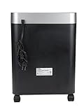 AmazonBasics 8-Sheet High-Security Micro-Cut Paper, CD, and Credit Card Shredder with Pullout Basket