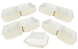 Green Earth 8-Inch, 200-Count, 1-Compartment, Compostable Clamshell, Natural Bagasse (Sugarcane Fiber), Take-Out/To-Go Food Boxes - Biodegradable Containers, Hinged Lid - Microwave-Safe - Gluten-Free