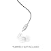 MEE audio MX PRO Series and M6 PRO Replacement Headset Cable with In-line Microphone and Remote (Clear)