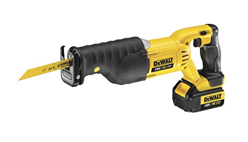 DeWalt Akku-Säbelsäge (18V, elektrische Hubzahl-Regulierung und elektronische Motorbremse, werkzeuglose Sägeblatt… – Bild 4