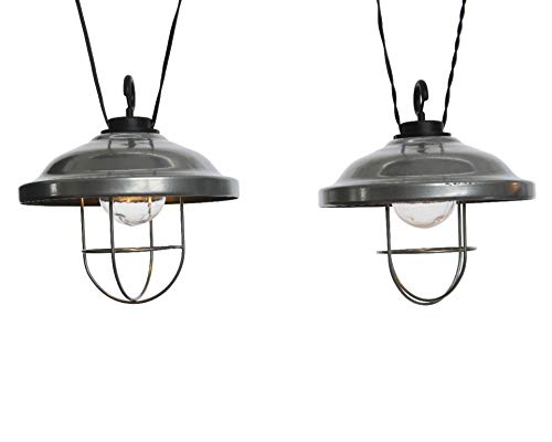 Lumineo Led Solar Barn String Light Amazon Co Uk Lighting
