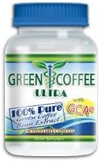 Green Coffee Ultra: 100% PURE Green Coffee Bean Extract with GCA (1 bottle)