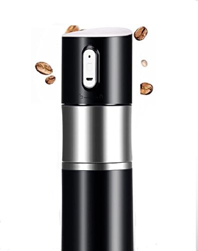 Portable Coffee Grinder / Mini Espresso Coffee Maker Grind and Brew Electric Coffee Machine Stainless Steel Travel Outdoor Mug