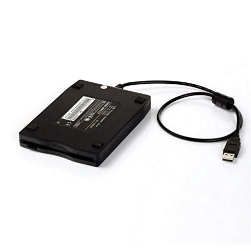 3.5 inch 1.44MB FDD Black USB Portable External Interface Floppy Disk FDD External USB Floppy Drive for Laptop - Thumbnail 6