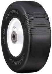 9x350x4 Flat Free Lawn Mower Tire for Exmark, John Deere, Toro, Ferris, Lesco, Kees Mowers- Carlisle Reliance 210cm Flat Proof Tire