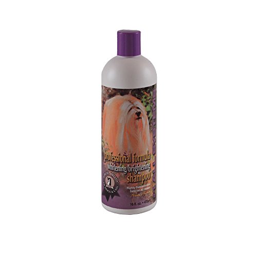 #1 All Systems Professional Formula Whitening Pet Shampoo, 16-Ounce