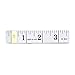 EBOOT 60 Inch 150 cm Soft Tailor Tape Measure for Cloth Sewing Waist Bra Head Circumference Tailor Double Sided Cloth Ruler (White)