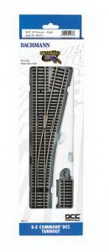 Bachmann Trains E-Z Command Digital Command Control #5 Turnout - Right