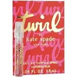 KATE SPADE TWIRL by Kate Spade EAU DE PARFUM SPRAY VIAL MINI ON CARD for WOMEN