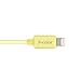 Lightning Cable, 6 Ft Long Apple Certified Charger Cord, F-color 8 Pin to USB Ultra Compact Connector for iPhone 6S 6 Plus 5S 5C 5, iPad 4 Air 2 Mini 2 3 4, iPad Pro, iPod Touch 5, iPhone SE, Yellow