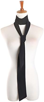Women Solid Neck Tie Scarf 200cm Hairband Waist Thin Skinny Long Neckerchief