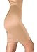 Naomi and Nicole Women's Plus-Size Unbelievable Comfort Hi Waist Thigh Slimmer Shapewear, Nude, 5X