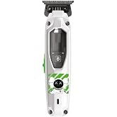 BWAY T-Pro Cordless Trimmer for Men &ndash; Zero-Gap V-Blade Beard &amp; Hair Outliner, 7100 RPM Motor, 180-Min Beard Trimmer for Men