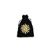 Sun/Moon Embroidered Luxury Tarot Bag Velvet 190 x 130mm Something Different