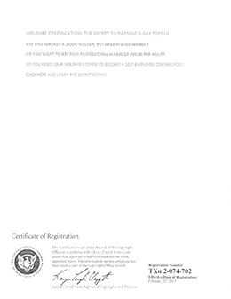 Amazon Com Passing The Welding Certification X Rays Test By