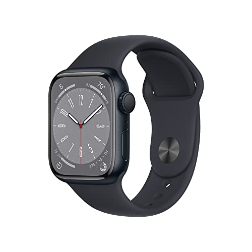 apple watch series 8 gps 41mm aluminio correa midnight