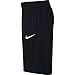 NIKE Boys' Assist Basketball Shorts, Black/Black/Black/White, Medium