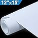 Heat Transfer Vinyl HTV for T-Shirts 12 Inches by 15 Feet Roll (White)