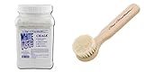 Chris Christensen 8 oz. White Ice Chalk and Powder/Chalk Brush Bundle