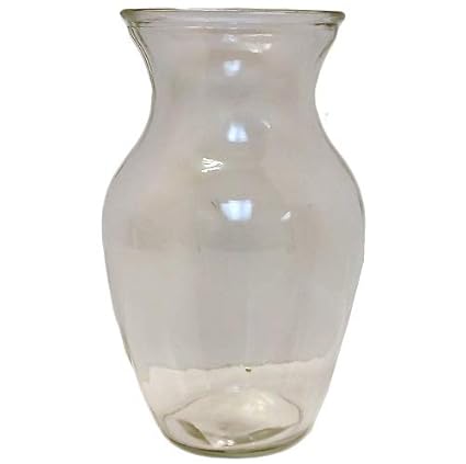 Amazon Com Dollaritem New 820809 Glass Vase Clear 12 Pack