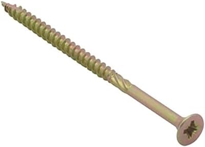 Spectre Advanced Multi-Purpose Woodscrews 5.0 x 70mm Zinc Yellow Forgefix