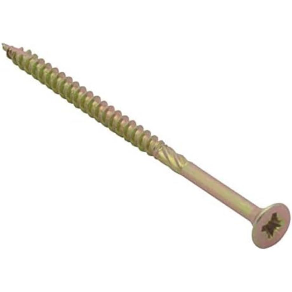 Spectre Advanced Multi-purpose Woodscrews | 5.0 x 70mm | Zinc Yellow Passivated | Bulk Box 300 — image 1