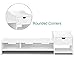 Monitor Stand Riser, Computer Laptop Riser Shelf with Organizer Drawer (White) (26