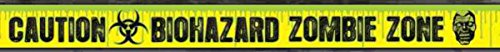 1 X Biohazard Zombie Warning Tape