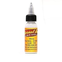 YTGOOD Tattoo Ink Set,Professional Eternal Tattoo Ink DIY Monochrome Tattoo Pigment Practice white 30ML