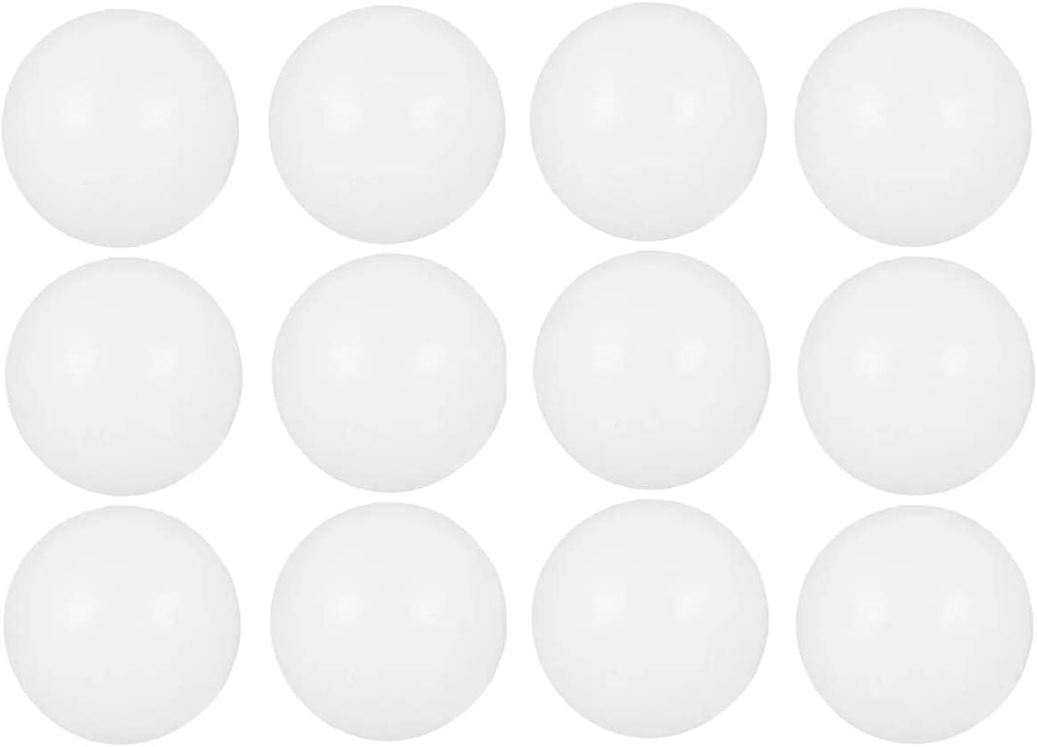 Sportline ® 12 Pack Table Tennis Ping Pong Balls (Pack of 1) - White - ABS Quality