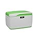 34-Quart/32L Locking Storage Box with Lid Combination Multifunctional Under-bed Security Child Proof Container Movable Sturdy Organizer Bin for Home, Car, Dormitory, Medicine