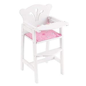 KidKraft Lil’ Doll High Chair, Gift for Ages 3+