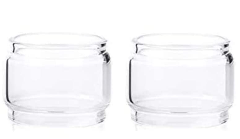 (2-Pack) Replacement Bubble Glass Compatible with Zeus/Zeus X/Zeus Dual RTA (Clear)