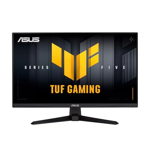 ASUS TUF Gaming Series 5 - VG259QMR5A Gaming Monitor – 24.5-inch Full HD Fast-IPS panel, 310Hz(OC), 0.3ms, G-SYNC compatible AMD FreeSync Premium, ELMB SYNC, 99% sRGB, DisplayWidget Center, Gaming AI