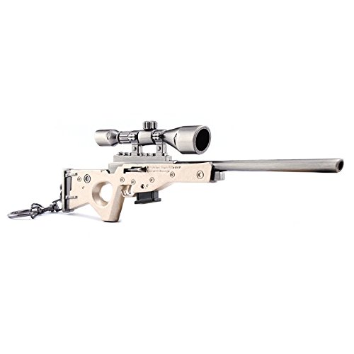 AWM Chou Ge Toy 6.8" Metal Game Model Figure Rifle Sling sniper rifle