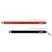 BoxWave EverTouch Capacitive iPad Stylus XL - Extra-Length Touchscreen Stylus with Ultra Durable FiberMesh Woven Fabric Tip for Ultra Responsive, Smoother Glide, and Increased Accuracy (Bold Orange)