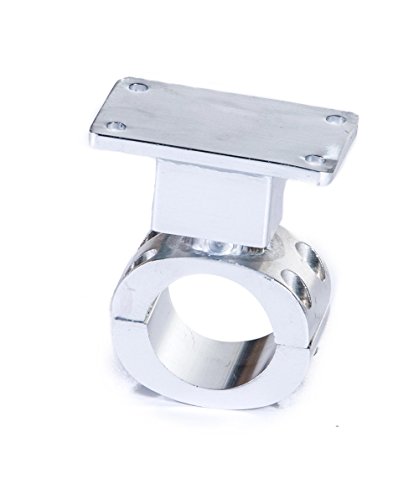 FISHMASTER MARINE TOWERS AND ACCESSORIES T-Top Mounting Plate Bracket for VHF Antenna Ratchet Mount - 1.9" Mount