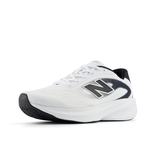 New Balance Men's Fresh Foam 680 V9 Running Shoe, Nb 103 White/Black, 15 W