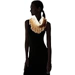 Britt's Knits Women's Acrylic Ombre Infinity Scarf with Fringe