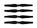 Successory® Syma X8C Venture RC Quadcopter Spare Parts Kit Propeller(1set) + Landing Gears Skids(1set)+ Prop Protective Frame Guard(1set) Black Color