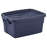 Rubbermaid Roughneck️ Totes 3 Gal Pack of 6 Rugged, Reusable, Set of Storage Containers
