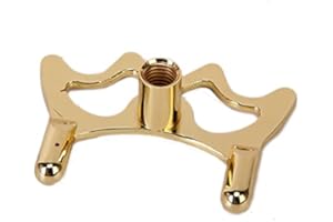 2Pcs Billiard Brass Metal Spider Cue Rest Bridge Head Table Pool
