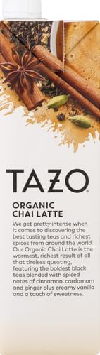 TAZO ORGANIC CHAI LATTE CONCENTRATE BLACK TEA 32 OZ