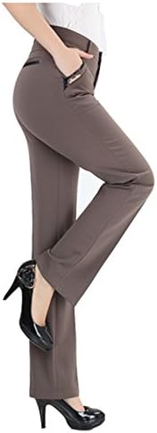 New Better Fabric Women Trousers High Elastic High Waist Pants Straight Formal Trousers Lady Pants BK