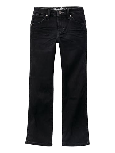 Wrangler Boys’ Retro Slim Fit Straight Leg Jean, Blackwell