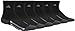 adidas Boys' YTH VERT Stripe 6-Pack Crew, Black/Black-Onix Marl/Light Onix/Onix, Large