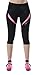 Santic Women's Cycling Breathable 3/4 Tights Bicycle Shorts Capri Pants