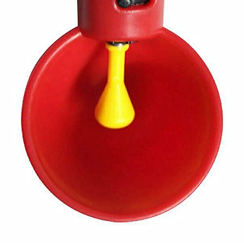 Verliked Geflügel-Trinkmaschine, 4 Sets Garten Automatische Geflügeltränke Hühnertränke Tasse Schüssel Feeder Tool Kit… – Bild 6