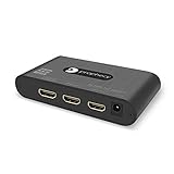 gofanco Prophecy HDMI Splitter 4K 60Hz 1x2 2-Port - 4K @60Hz 4:4:4, HDR, 3D, HDMI 2.0a, HDCP 2.2, EDID, 18Gbps, Auto Scaling, Firmware Upgradeable